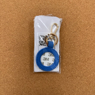 Leather Key Chain - Swell Blue
