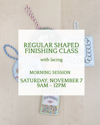 Ornament Finishing Class : Saturday, November 7 MORNING SESSION