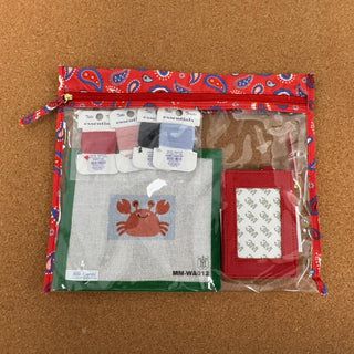 Crab Zip Coin Wallet Kit