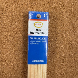 1/2" Mini Stretcher Bars - 5"