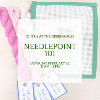 Needlepoint 101 - Saturday, February 28