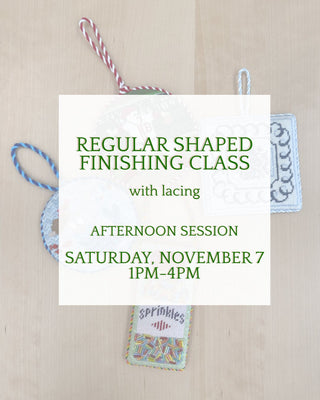 Ornament Finishing Class : Saturday, November 7 AFTERNOON SESSION