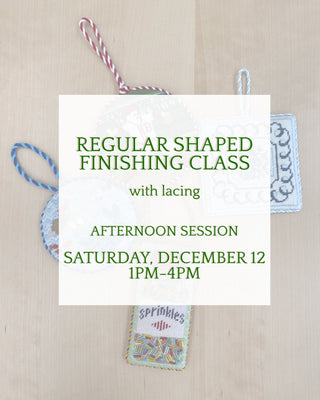 Ornament Finishing Class : Saturday, December 12 AFTERNOON SESSION