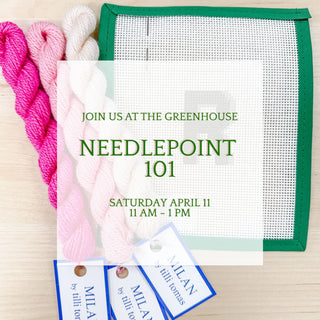 Needlepoint 101 - Saturday, April 11