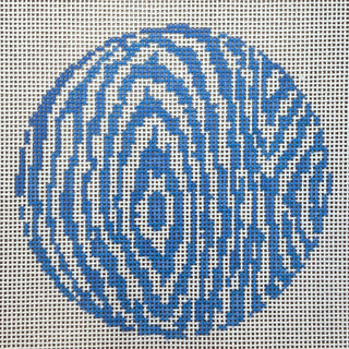 TSC16-B Faux Bois Round-Blue