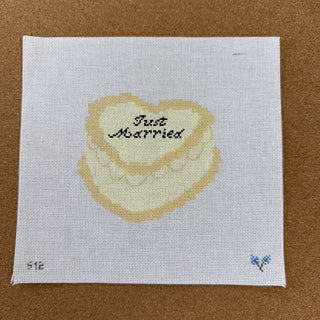 '512 Vintage Cake - Just Married - 512