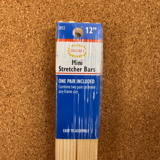 1/2" Mini Stretcher Bars - 12"