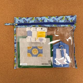 Lemon Slice Luggage Tag Kit