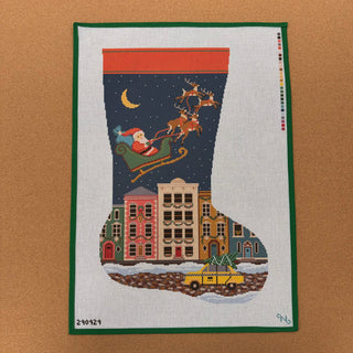 City Christmas Stocking