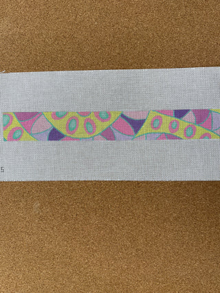 BL-65 Belt – Pucci-inspired Waves & Dots – vibrant pastels