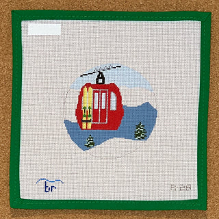 Gondola with Skis
