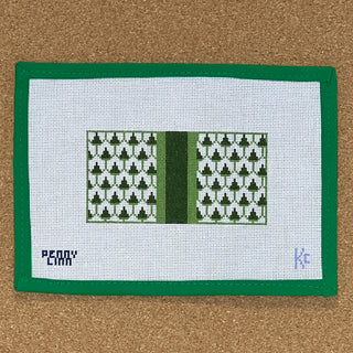 Scallops - Fancy Clutch Insert - Green