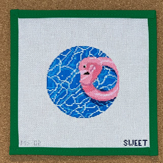 Flamingo Floatie Round