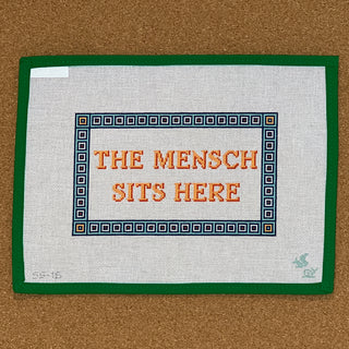 The Mensch Sits Here