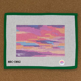 Carolina Cotton Candy Sky Clutch