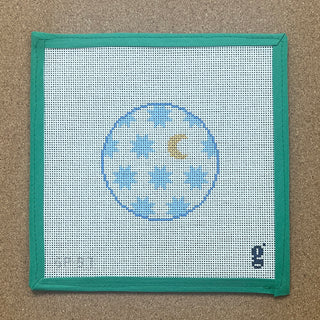 Moon & Stars White