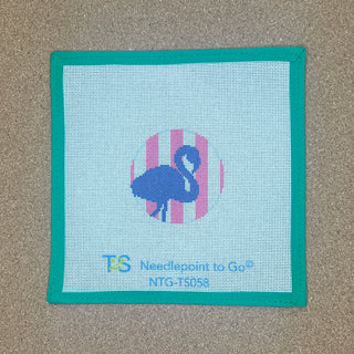 Flamingo Stencil Hot Pink