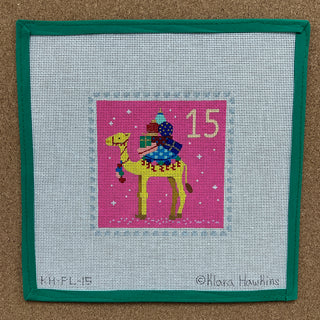 Advent Stamp #15 - Camel with Gifts