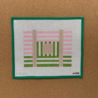 Multi Stripe Tote Blossom Stem