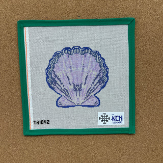 Scallop Ornament Lavender