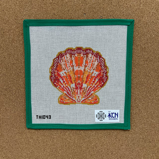 Scallop Ornament Orange