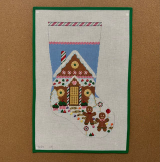 Gingerbread House Stocking