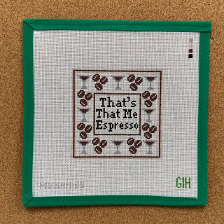 That's That Me Espresso Coaster