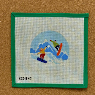 Snowboarding Round