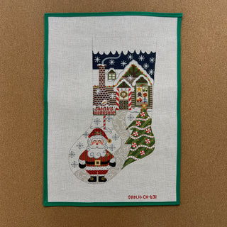Santa's Workshop Stocking
