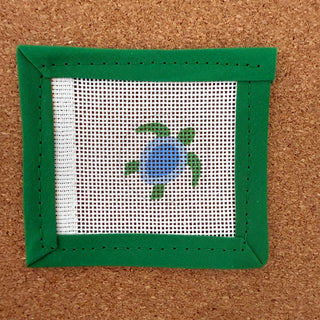 Light Blue Turtle Key Fob Insert