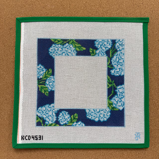 Blue Floral Frame