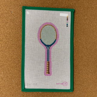 Vintage Racket Glasses Case