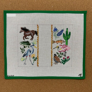 Texas Wildlife Clutch or Glasses Case