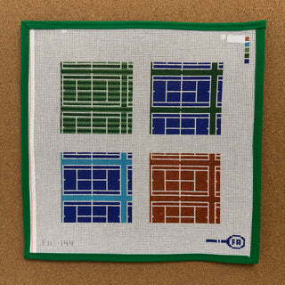 Tennis Courts of the World Coasters