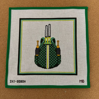 Green Tennis Champs Bag LG