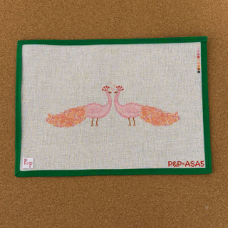 Playful Peacocks