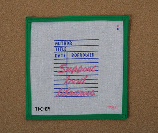 Library Checkout Card