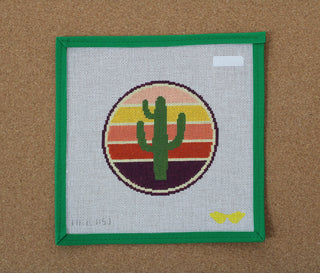 Saguaro Cactus Round