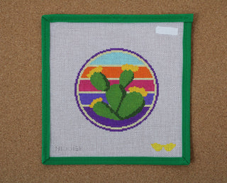 Prickley Pear Cactus Round