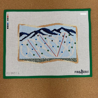 Large Ski Trail Map
