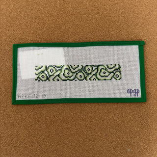 Green Geode Key Fob/Cuff - 13 mesh