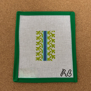 Airplane Houndstooth Green