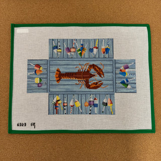 Lobster and Buoys Brick Cover
