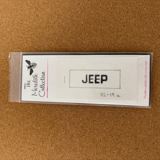 Jeep Self Finishing Key Chain