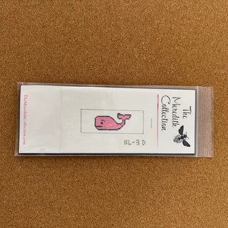 Pink Whale Self Finishing Key Chain