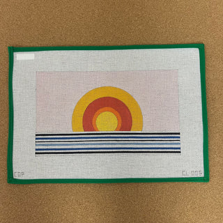 Vintage Sunrise Clutch