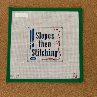 Slopes Then Stitching