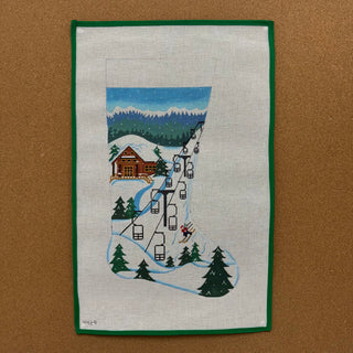Ski Lodge Stocking