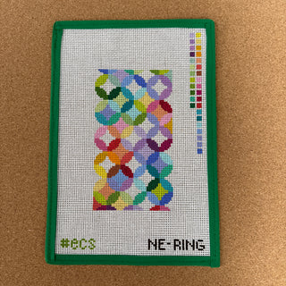 Quilt Ring Eyeglass Case