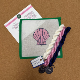 Scallop Shell Pink & Navy Beginner Kit